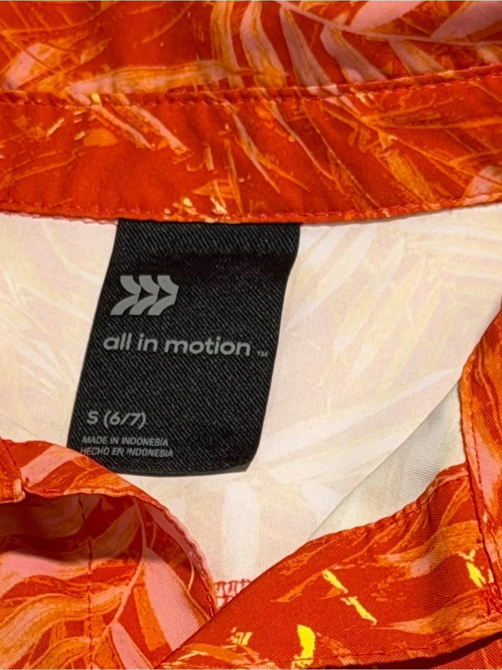 all in motion Orange boys' Active set